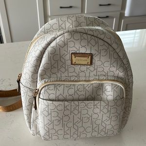 Calvin Klein backpack. Super cute. New condition.